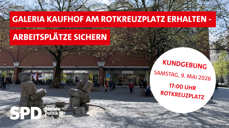 Foto des Galerie Kaufhof auf dem Rotkreuzplatz